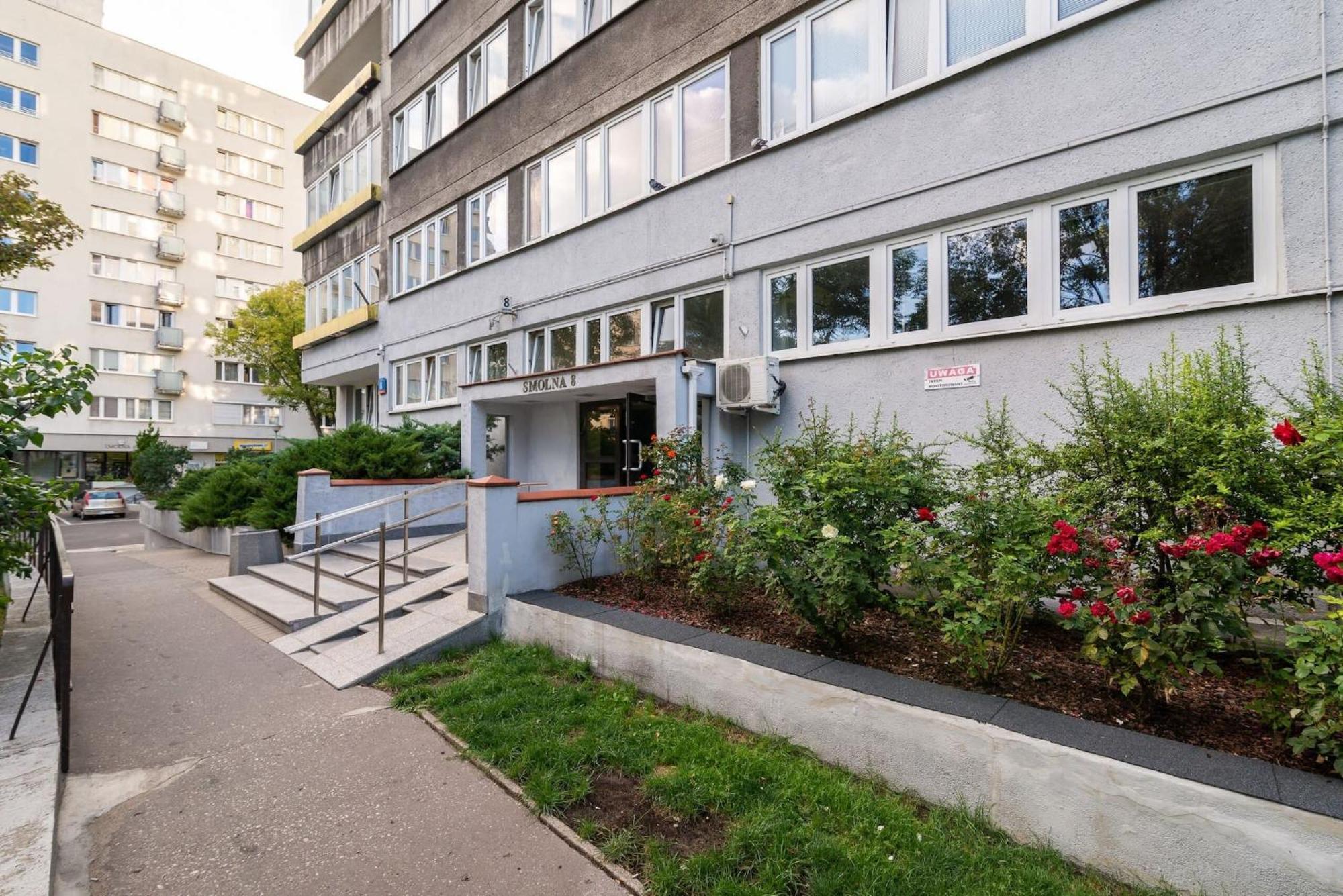 Smolna 8 - Warm Apartment With Balcony By Noclegi Renters Warschau Exterior foto