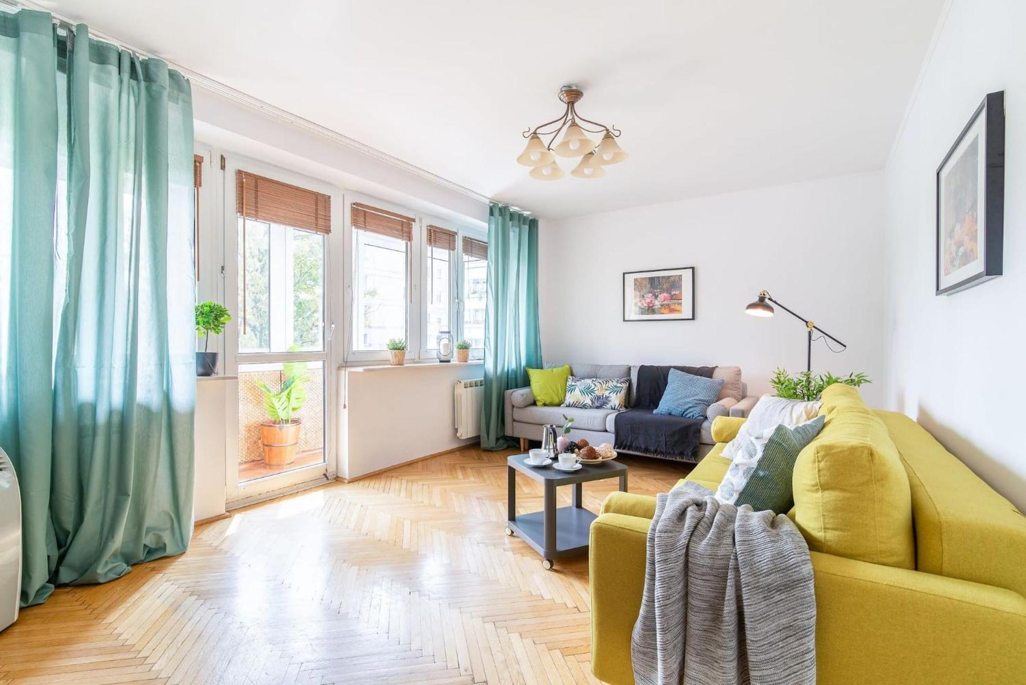 Smolna 8 - Warm Apartment With Balcony By Noclegi Renters Warschau Exterior foto